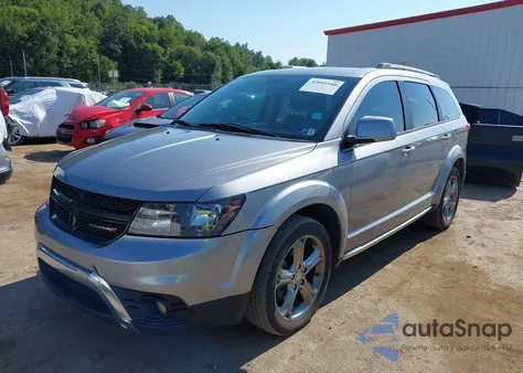 2017 Dodge Journey Crossroad Plus z USA, uszkodzony, nr VIN 3C4PDCGB7HT546269